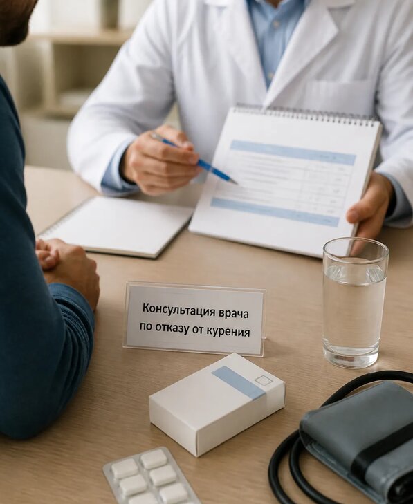 Консультация врача по отказу от курения для взрослых в Мончегорске